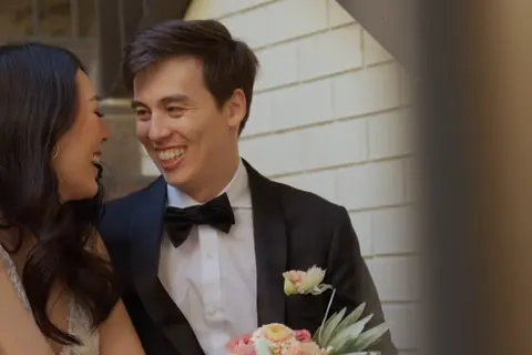Alysha + Jay wedding film at The Calile Hotel, Brisbane by Sean Harman