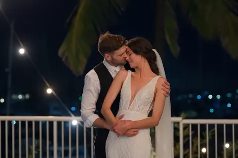 Emma + Steele wedding film at Pier 33, Mooloolaba by Sean Harman
