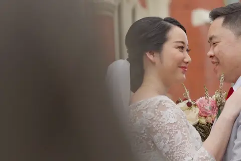 Hannah + Josh wedding film at Boulevard Gardens by Sean Harman