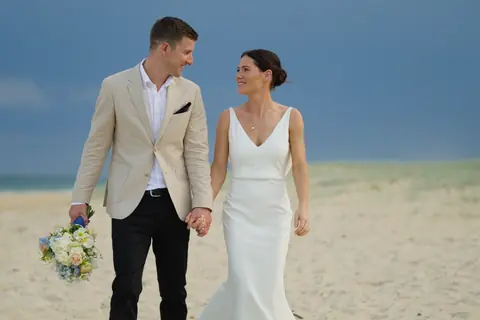 Meg & Jake wedding film at Sunshine Beach Surf Club by Sean Harman