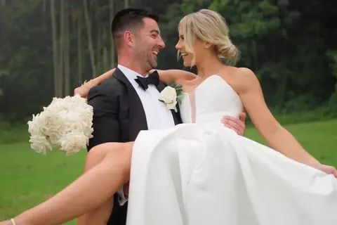 Nicole + Michael wedding film at Hampton Estate Wines, Mt Tamborine by Sean Harman
