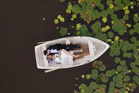 Rebecca + Dean wedding film at Prideaux Estate, Ilkley by Sean Harman