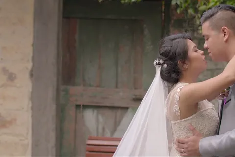 Nudgee Golf Club, Abegail + Davin, wedding film by Sean Harman