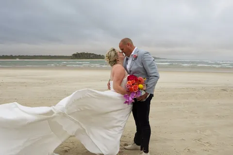 Sunshine Beach Surf Club, Rosie + Cam, wedding film by Sean Harman