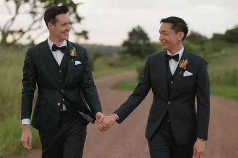 Maleny Manor, Stephen + Phil, wedding film by Sean Harman