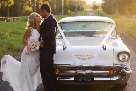 Moffat Beach, Caloundra, Tash + Alex, wedding film by Sean Harman